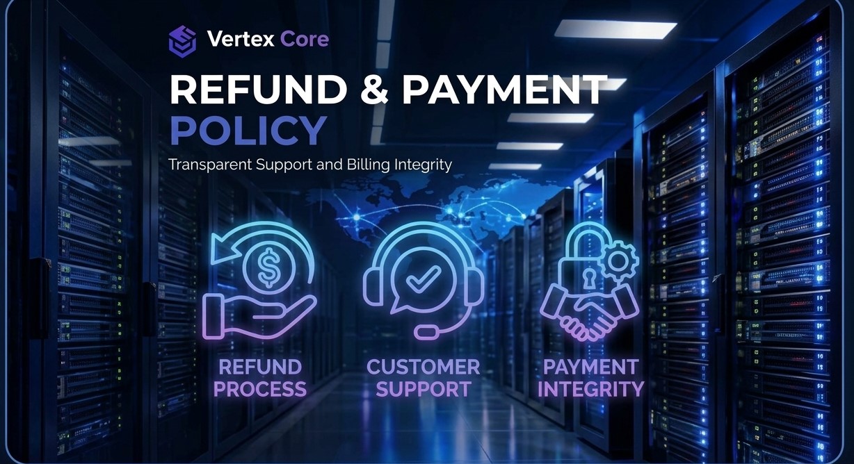 Vertex Core Refund and Payment Policy
